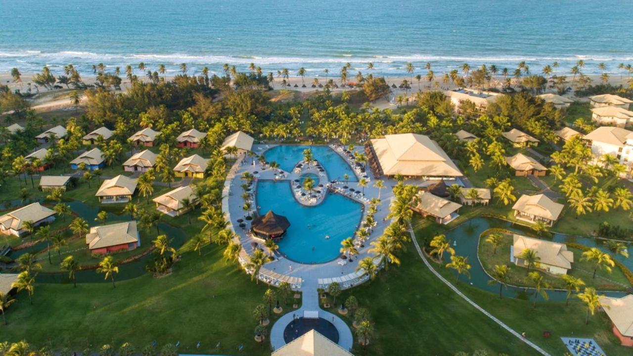 קאוקאיה Vila Gale Resort Cumbuco מראה חיצוני תמונה Aerial view of the resort